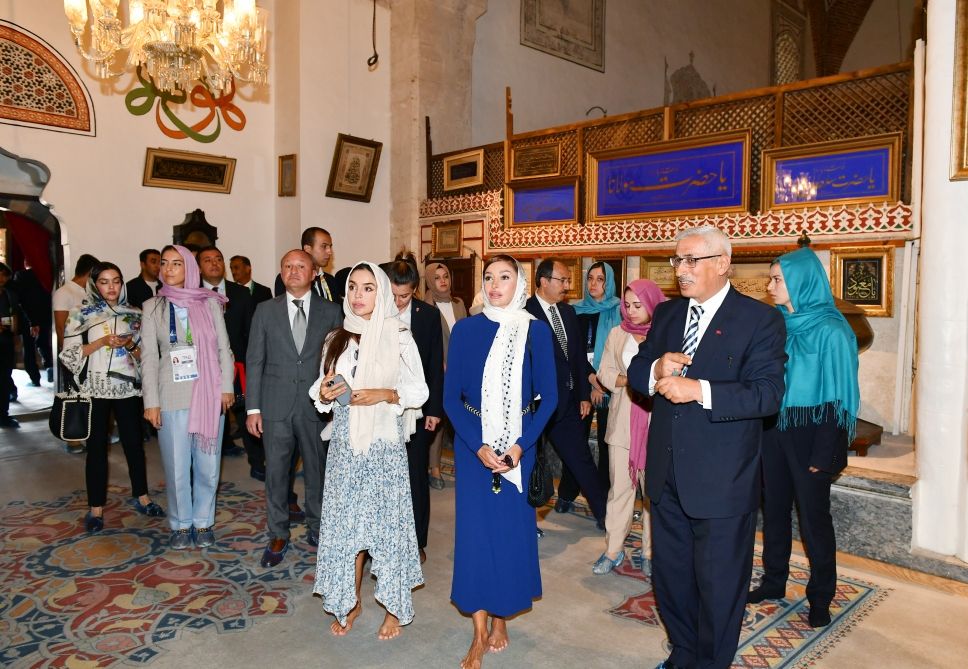 First Vice-President Mehriban Aliyeva and Vice-President of Heydar Aliyev Foundation Leyla Aliyeva visit Mevlana Museum in Konya [PHOTO/VIDEO] - Gallery Image