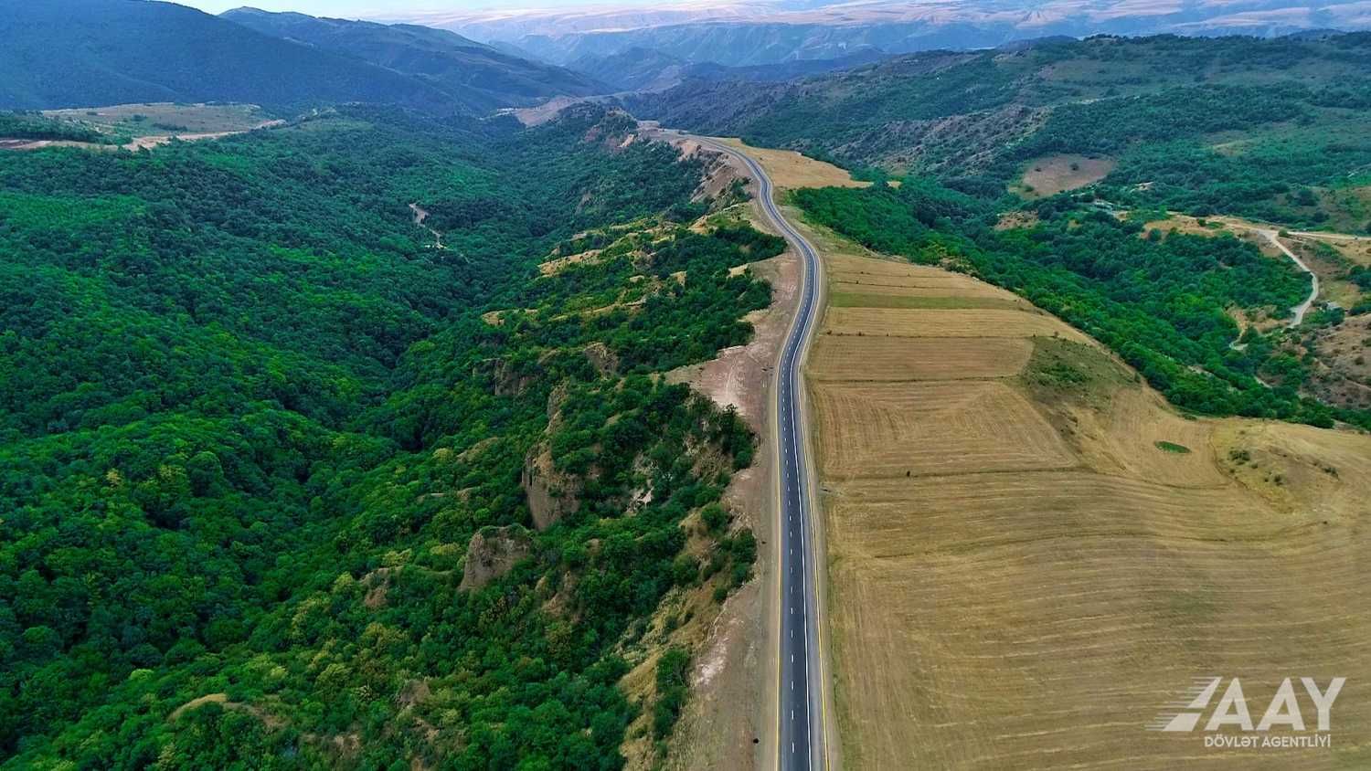 Azerbaijan completes construction of new road bypassing Lachin city [PHOTO/VIDEO]