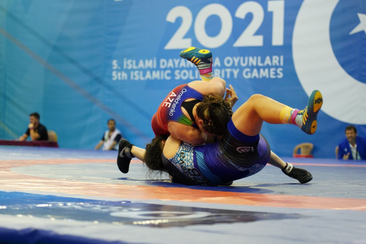 Azerbaijani wrestlers reach finals of Islamic Solidarity Games [PHOTO] - Gallery Image