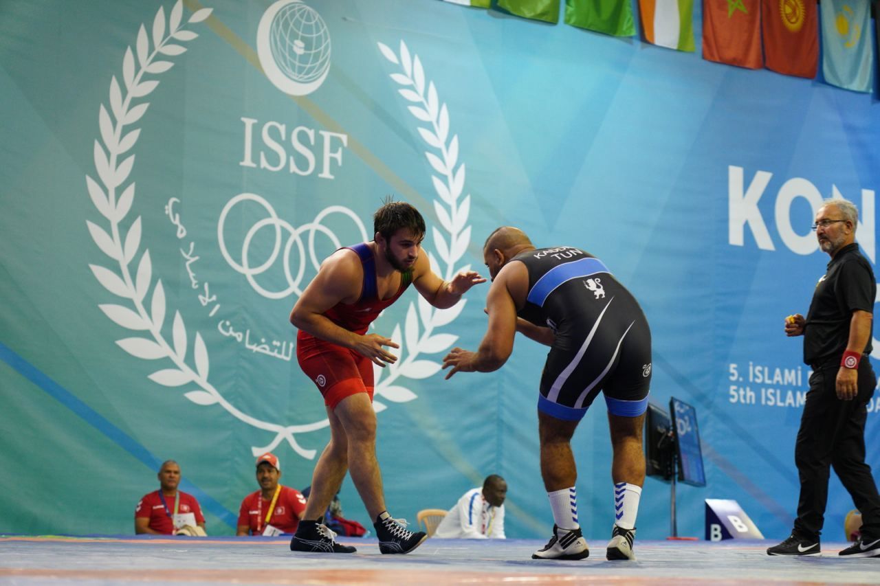 Azerbaijani wrestlers reach finals of Islamic Solidarity Games [PHOTO]