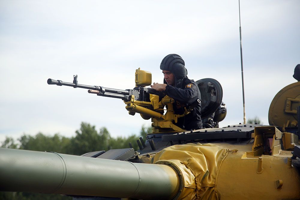 Azerbaijani servicemen continue training for Tank Biathlon competition [PHOTO]