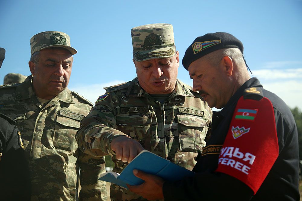 Azerbaijani servicemen continue training for Tank Biathlon competition [PHOTO] - Gallery Image