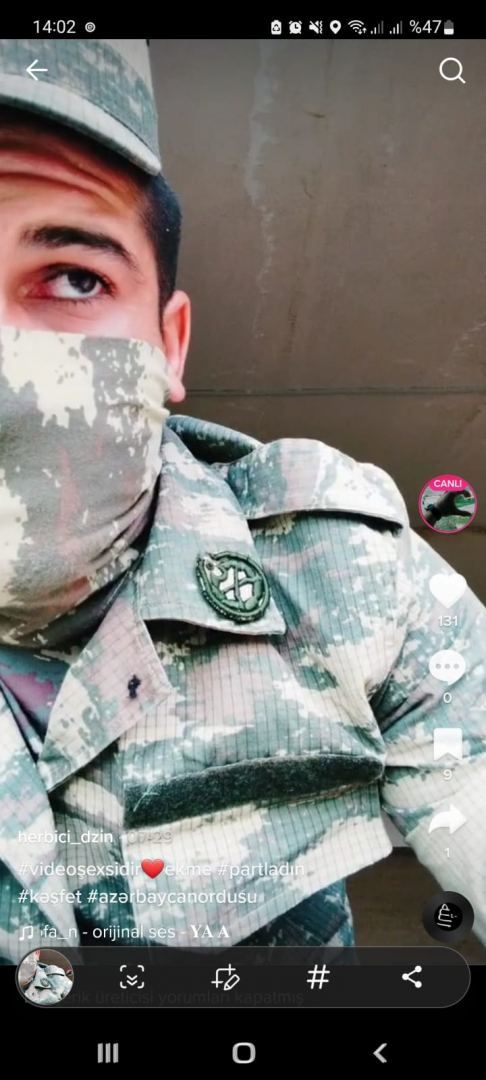 Azerbaijani servicemen discharged from army for social media posts on military service [PHOTO] - Gallery Image