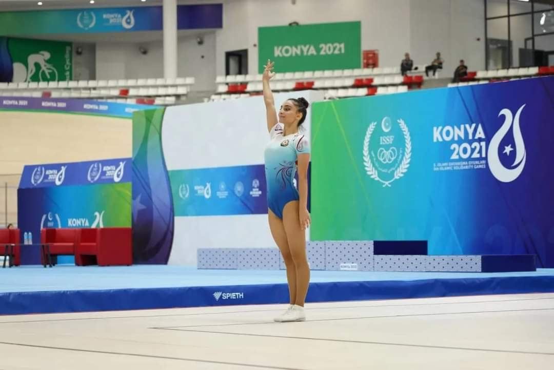 Azerbaijani aerobic gymnasts reach final at V Islamic Solidarity Games [PHOTO]