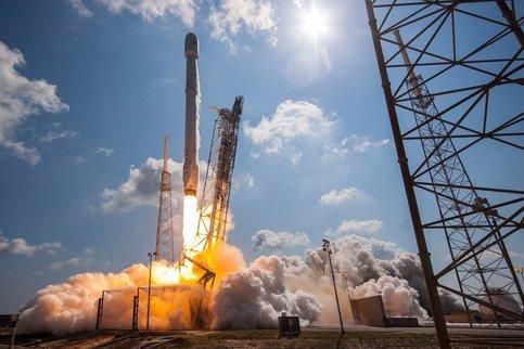SpaceX launches rocket carrying 46 Starlink internet satellites