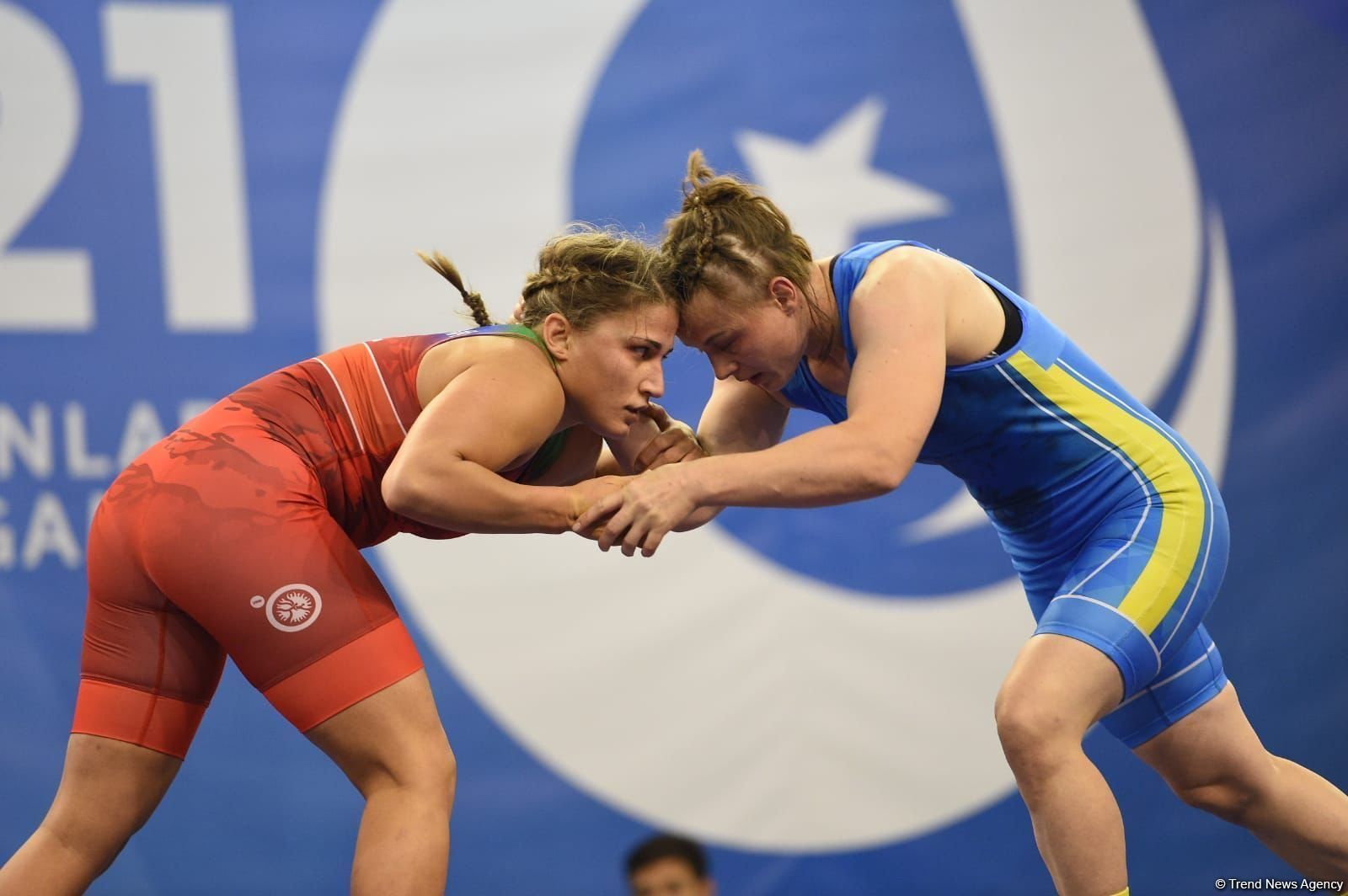 Azerbaijani female wrestler grabs silver medal at V Islamic Solidarity Games [PHOTO]