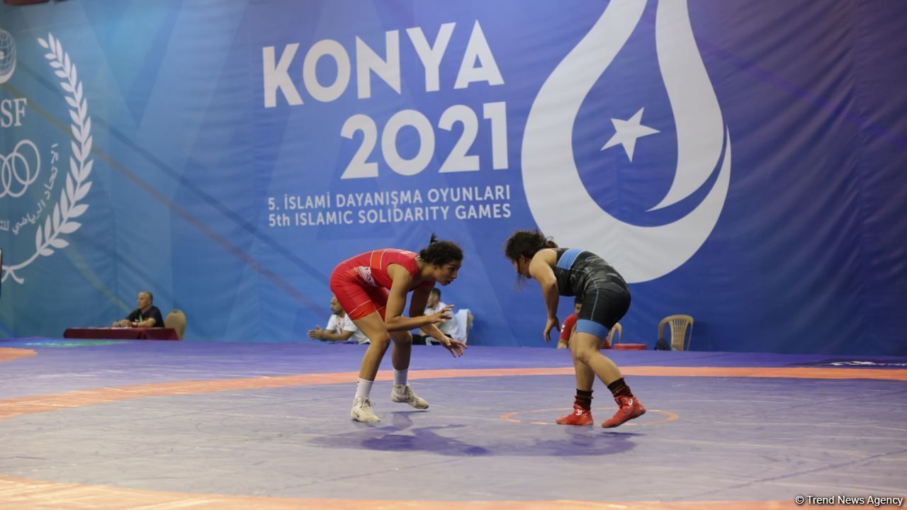 Azerbaijani wrestler grabs bronze medal at V Islamic Solidarity Games [PHOTO] - Gallery Image