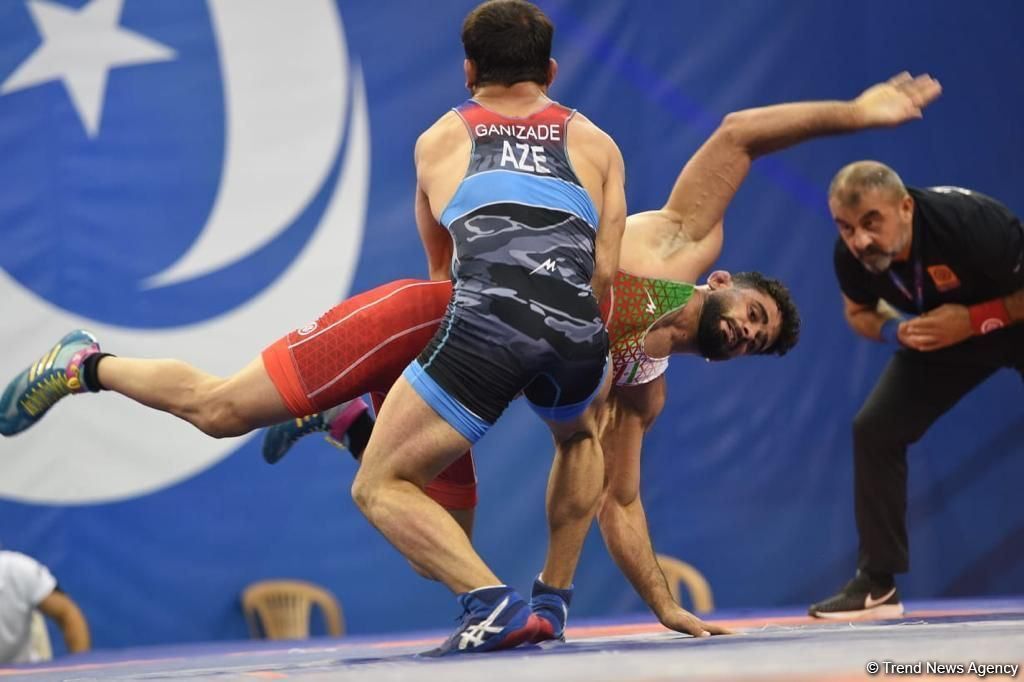 Azerbaijani Greco-Roman wrestler wins silver medal at V Islamic Solidarity Games [PHOTO] - Gallery Image