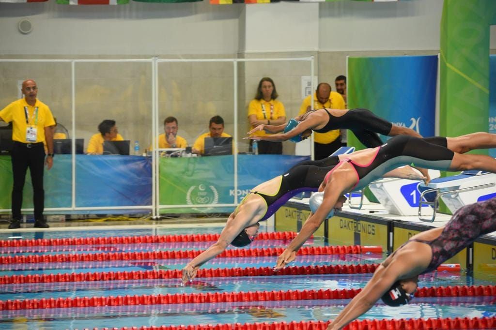 National swimmer wins silver medal at Islamic Solidarity Games [PHOTO]