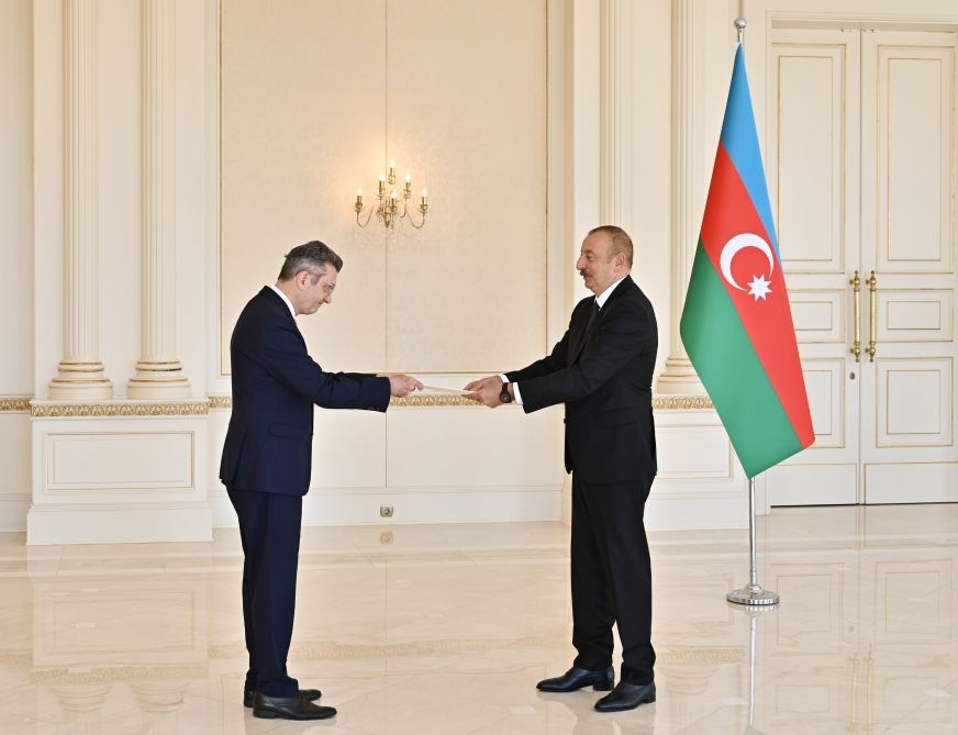 Azerbaijani president receives credentials of German ambassador [UPDATE] - Gallery Image