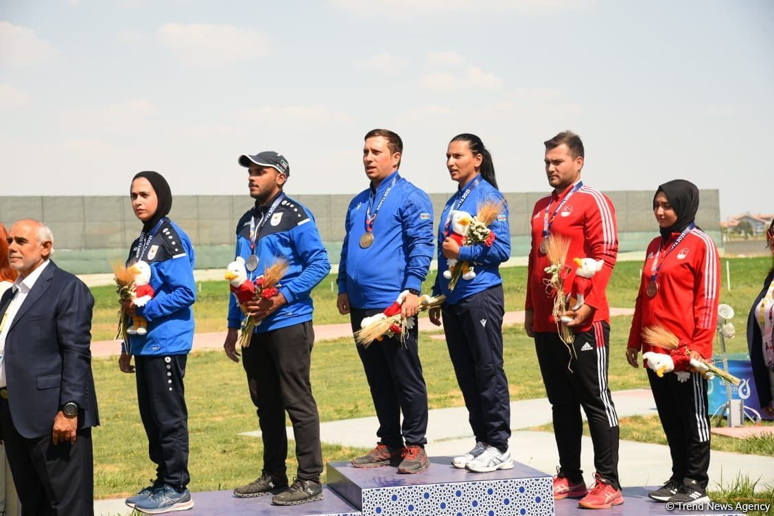 Azerbaijani shooting team wins gold medal at V Islamic Solidarity Games [PHOTO] - Gallery Image