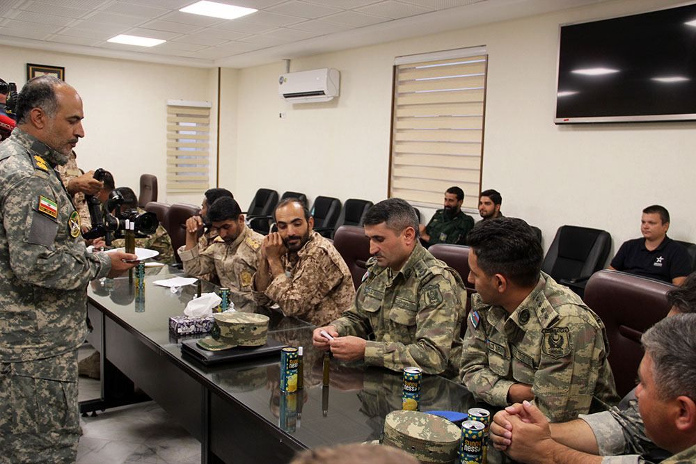 Azerbaijani servicemen attend drawing procedure for Sniper Frontier contest in Iran [PHOTO]