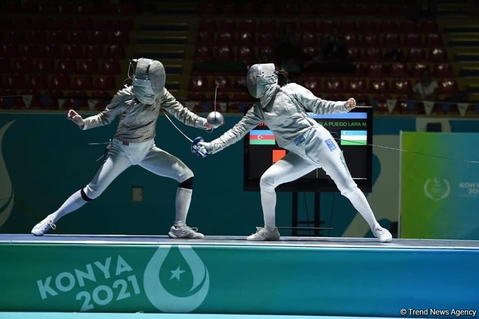 Sabre fencing team wins gold for Azerbaijan at Islamic Solidarity Games [PHOTO]