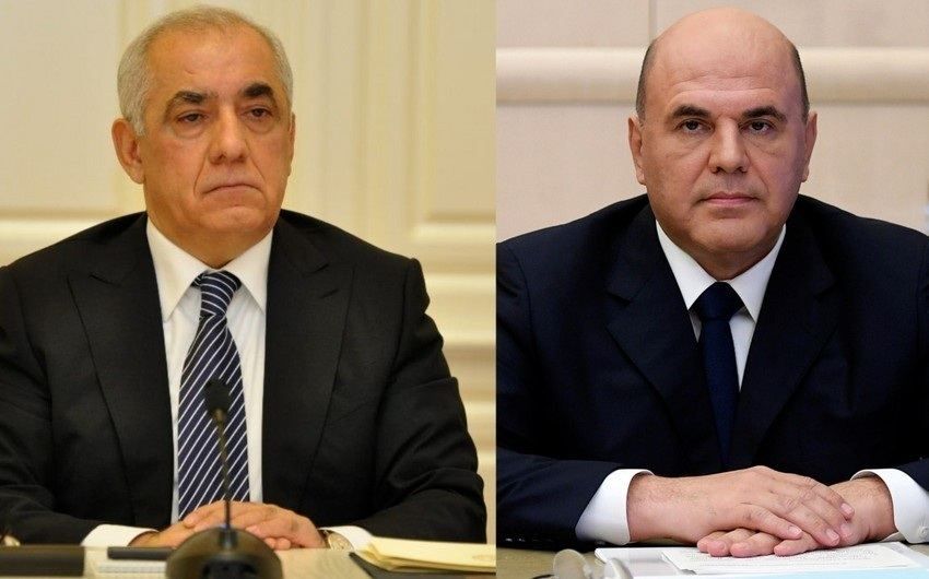 Russian, Azerbaijani premiers mull multifaceted cooperation