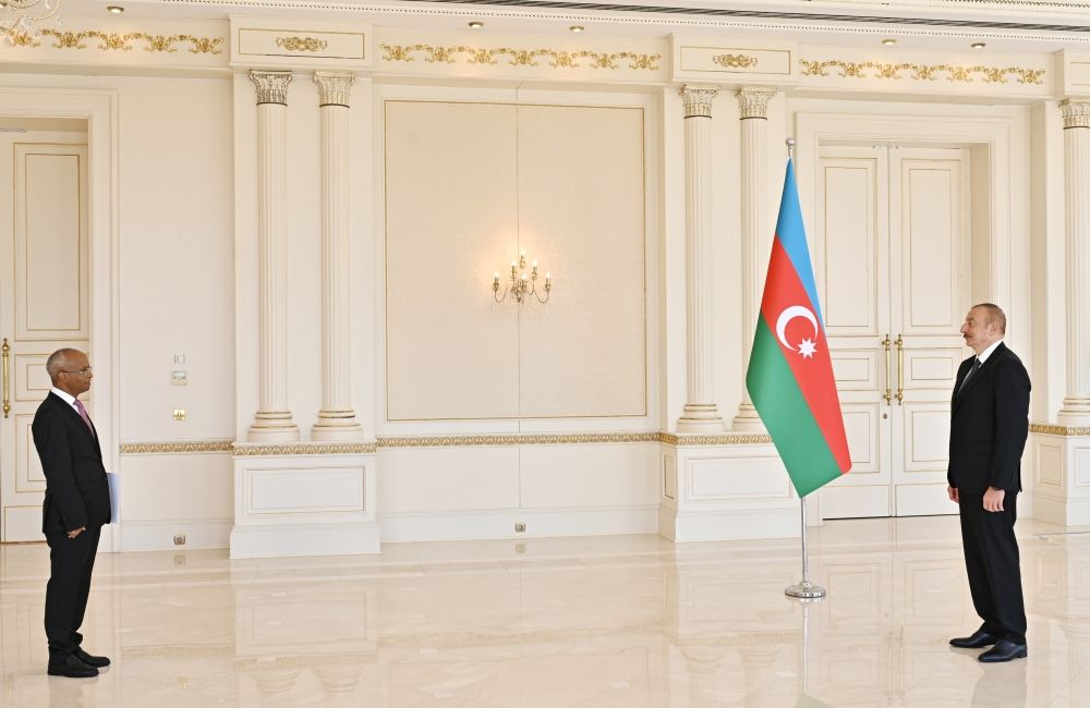 Azerbaijani president receives credentials of incoming Ethiopian ambassador [UPDATE] - Gallery Image
