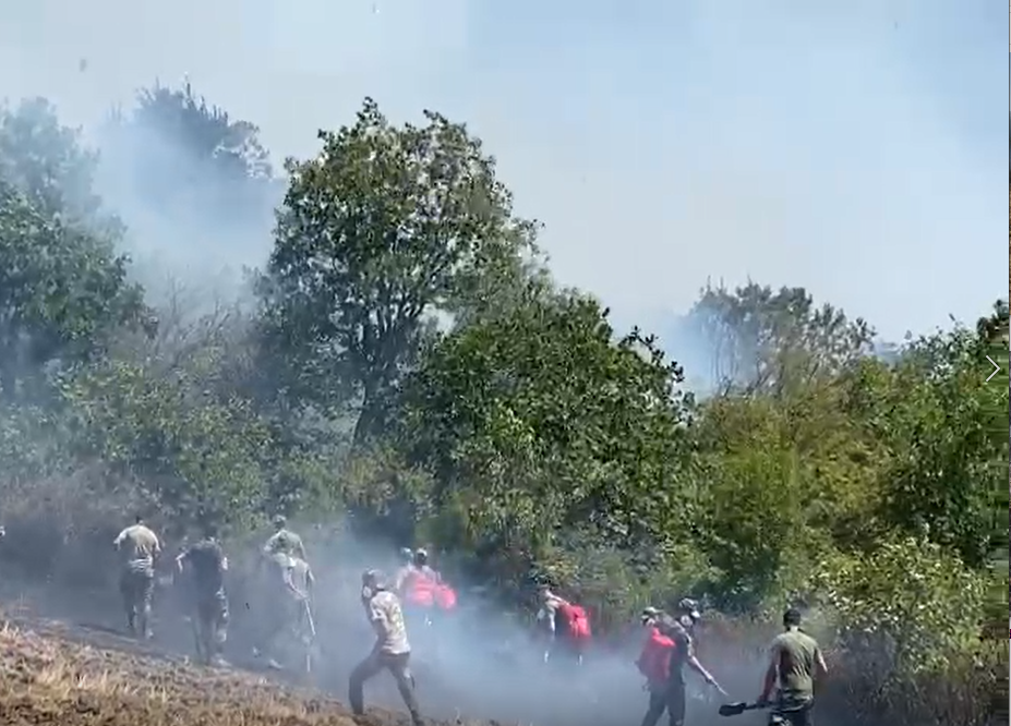 Measures continue to extinguish wildfires in Azerbaijani regions [PHOTO/VIDEO]
