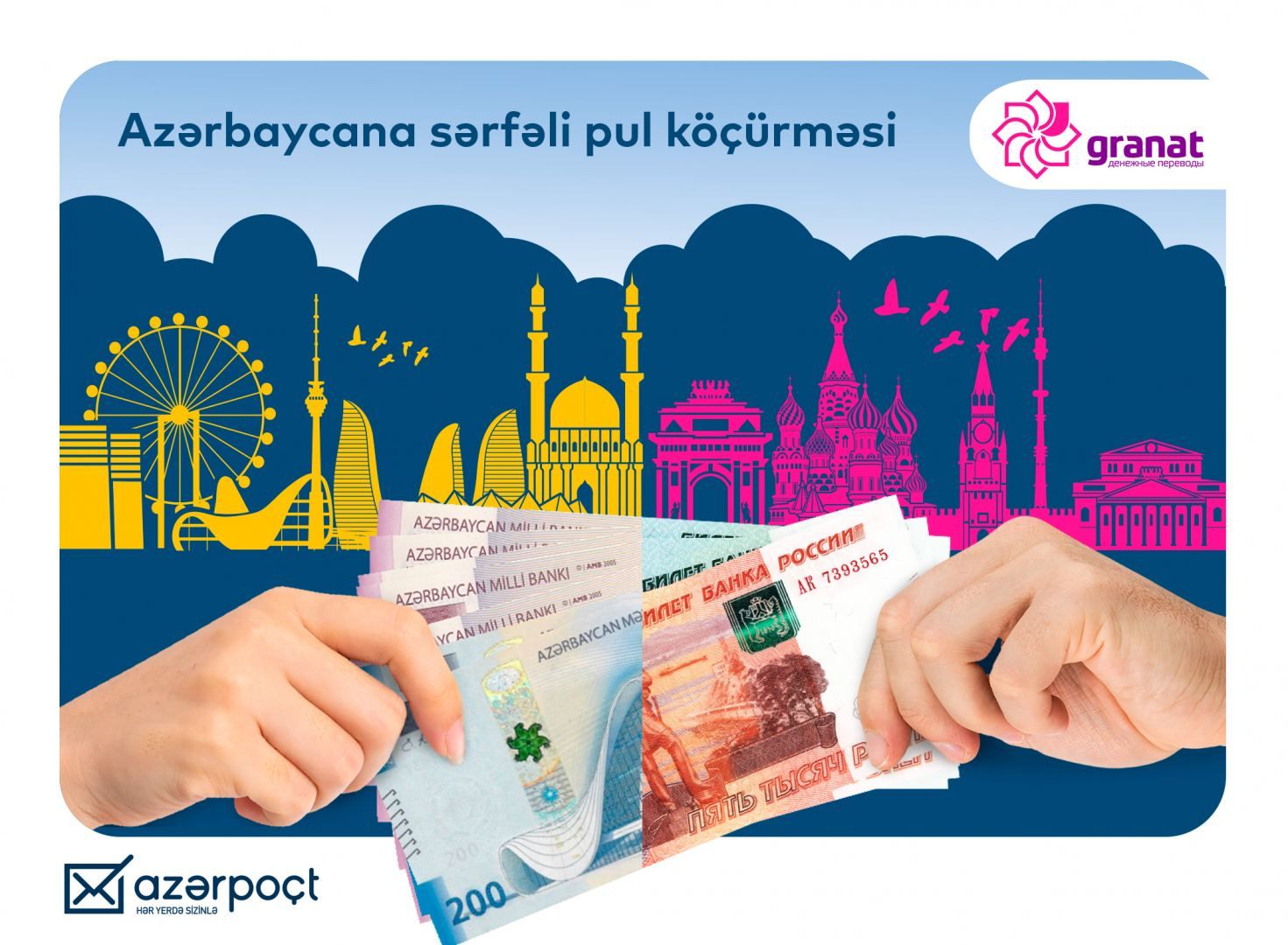 Azerbaijan launches new money transfer system from Russia