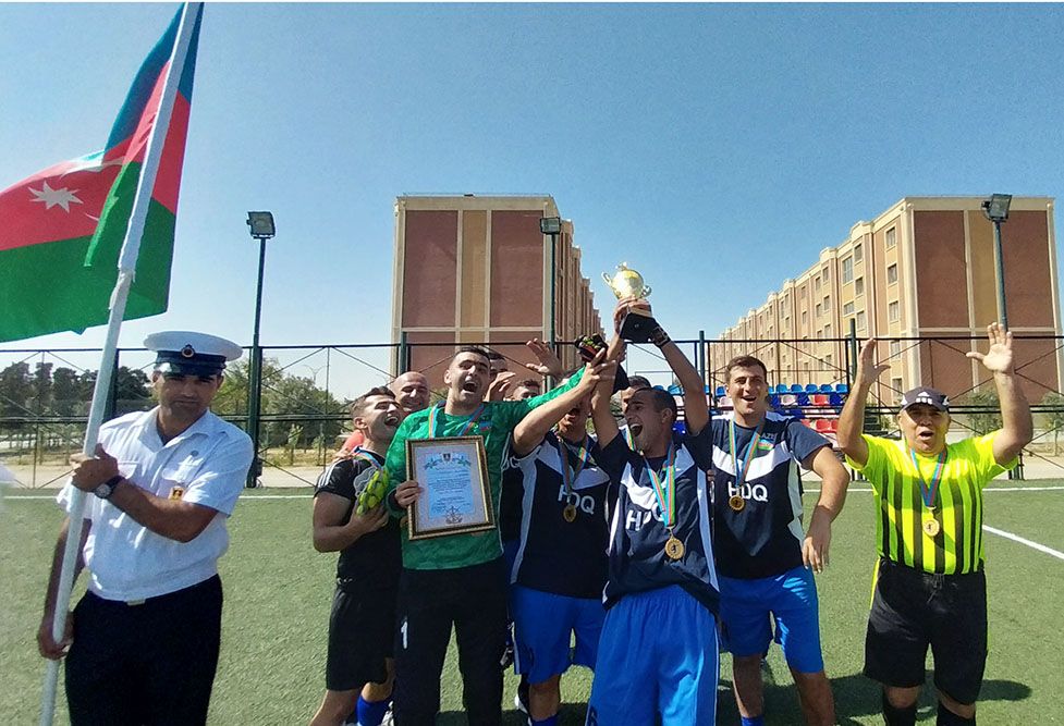 Azerbaijani naval team wins football competition as part of Sea Cup int'l contest [PHOTO]