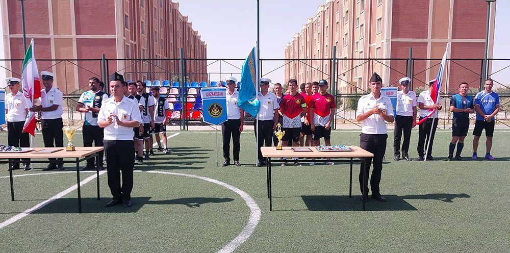 Azerbaijani naval team wins football competition as part of Sea Cup int'l contest [PHOTO] - Gallery Image