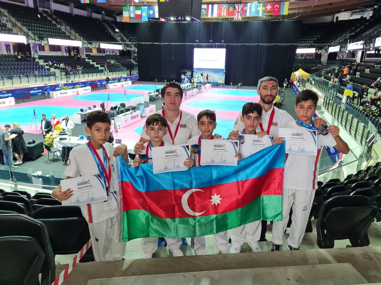 Azerbaijani taekwondo team wins nine medals in Tallinn [PHOTO]