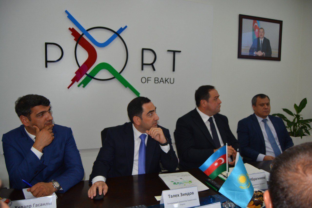 Port of Baku, Kazakhstan Railways ink memorandum of cooperation [PHOTO]