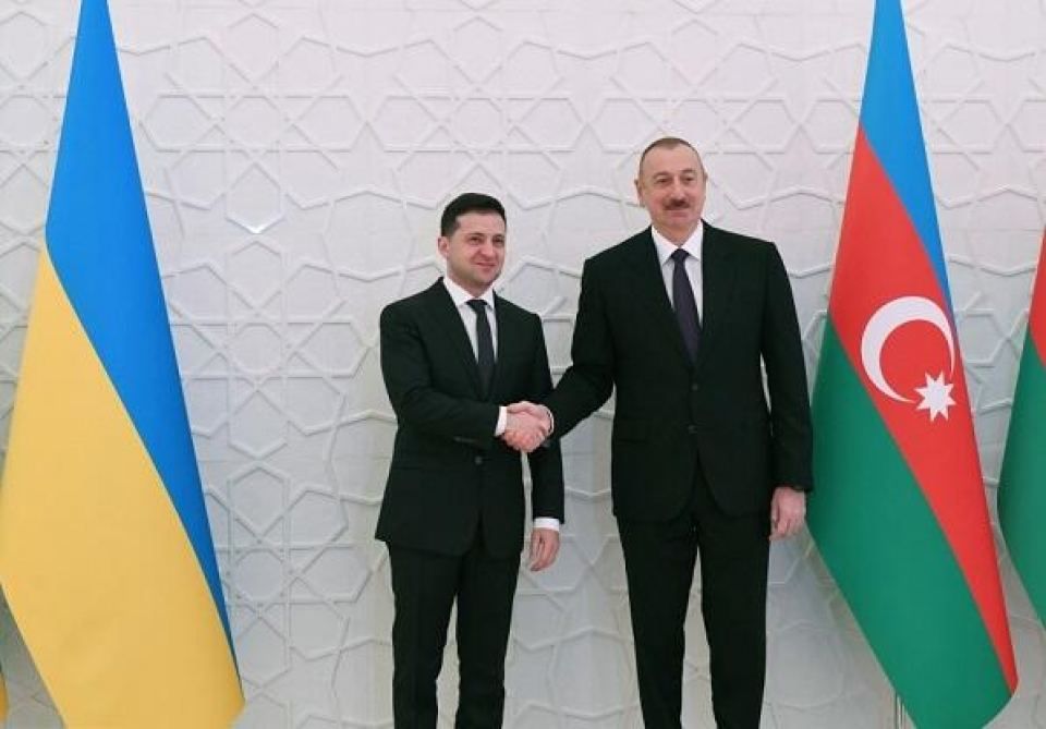 Azerbaijani President congratulates President Volodymyr Zelensky on Ukraine's national holiday [UPDATE]