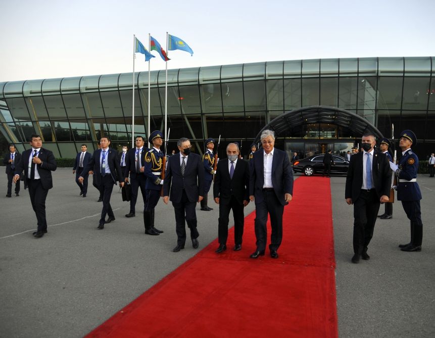 Official visit of Kazakhstan's president to Azerbaijan wraps up [PHOTO]
