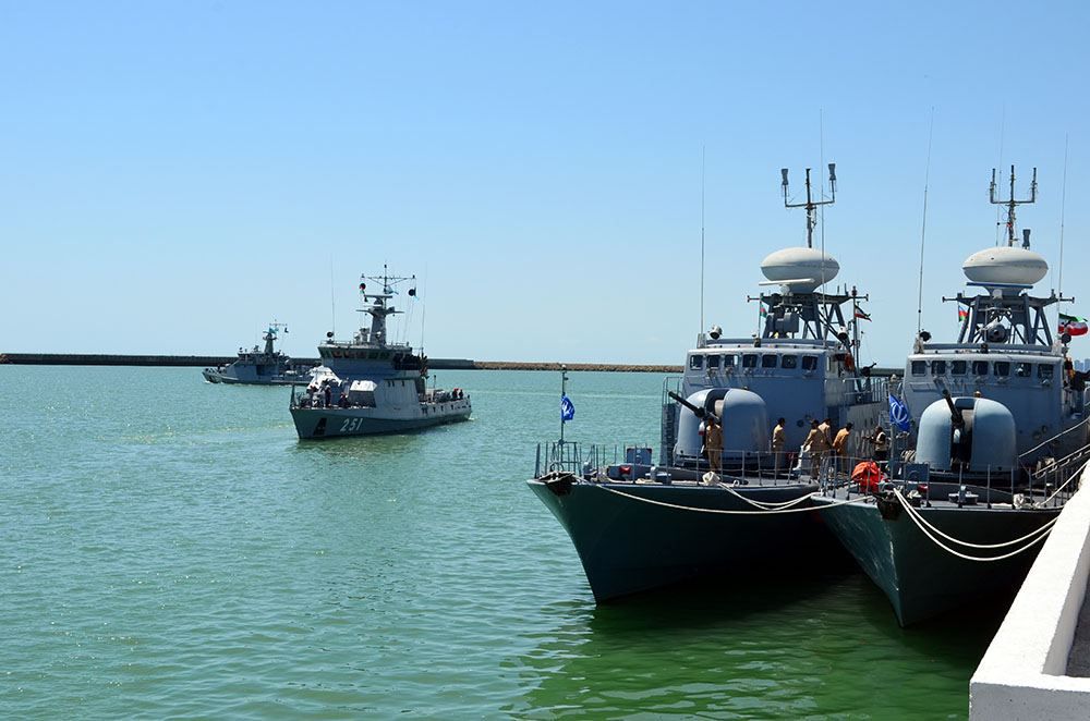 Iranian, Kazakh, Russian warships leave Baku port after Sea Cup contest [PHOTO]