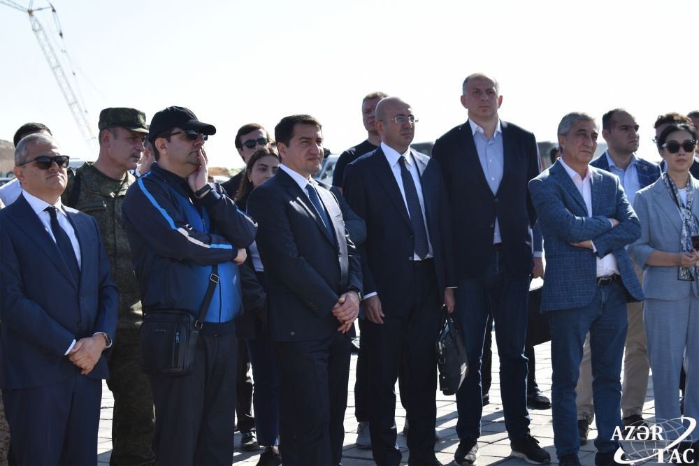 Representatives of diplomatic corps accredited in Azerbaijan visit Fuzuli city - Gallery Image