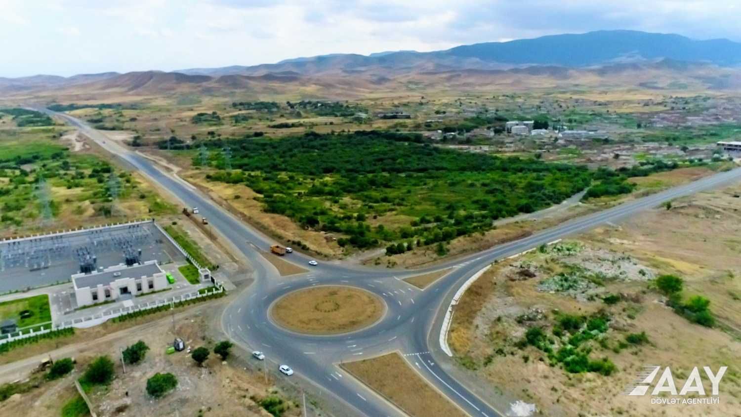 Construction of Fuzuli-Hadrut highway nearing completion in liberated lands [PHOTO/VIDEO] - Gallery Image