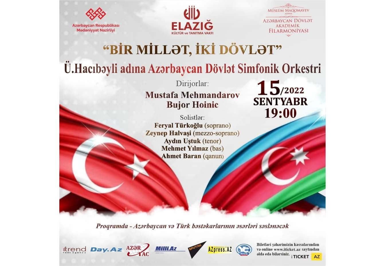 Azerbaijani, Turkish musicians to give joint concert