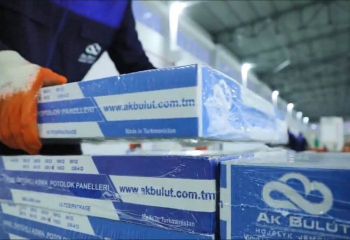 Turkmen enterprise exports suspended ceilings to Azerbaijan