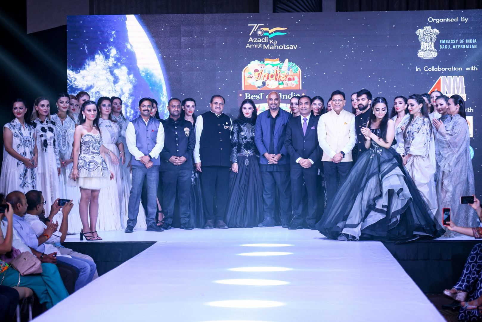 Embassy of India organises Exclusive Fashion Show presenting “Indian Creativity on the Ramp” [PHOTO]