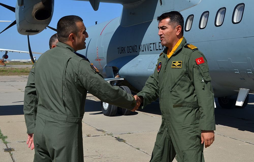 Turkish servicemen and aircraft that will participate in "TurAz Qartalı - 2022" exercises are in Azerbaijan [PHOTO] - Gallery Image