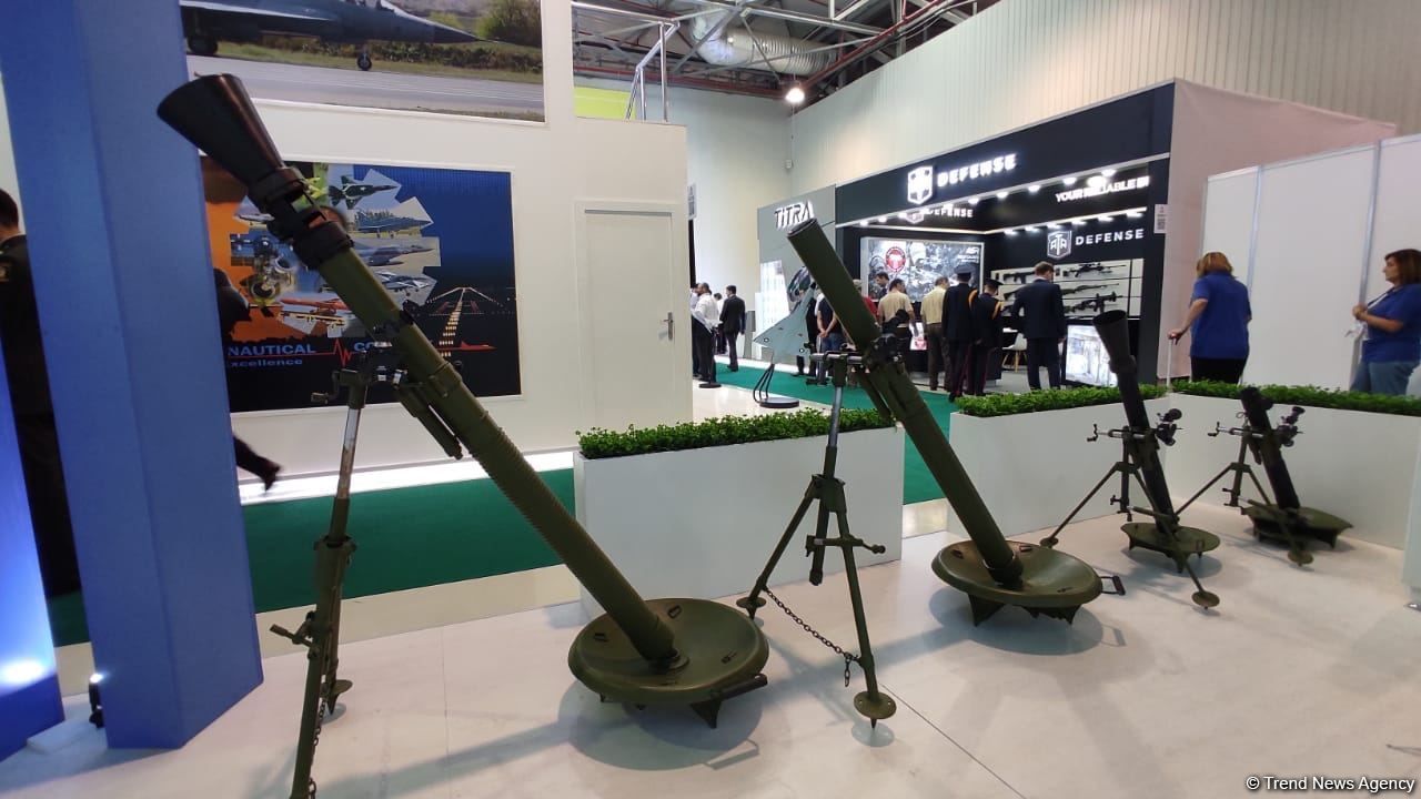 Azerbaijan demonstrates own UAVs, mortars at ADEX-2022 [PHOTO]