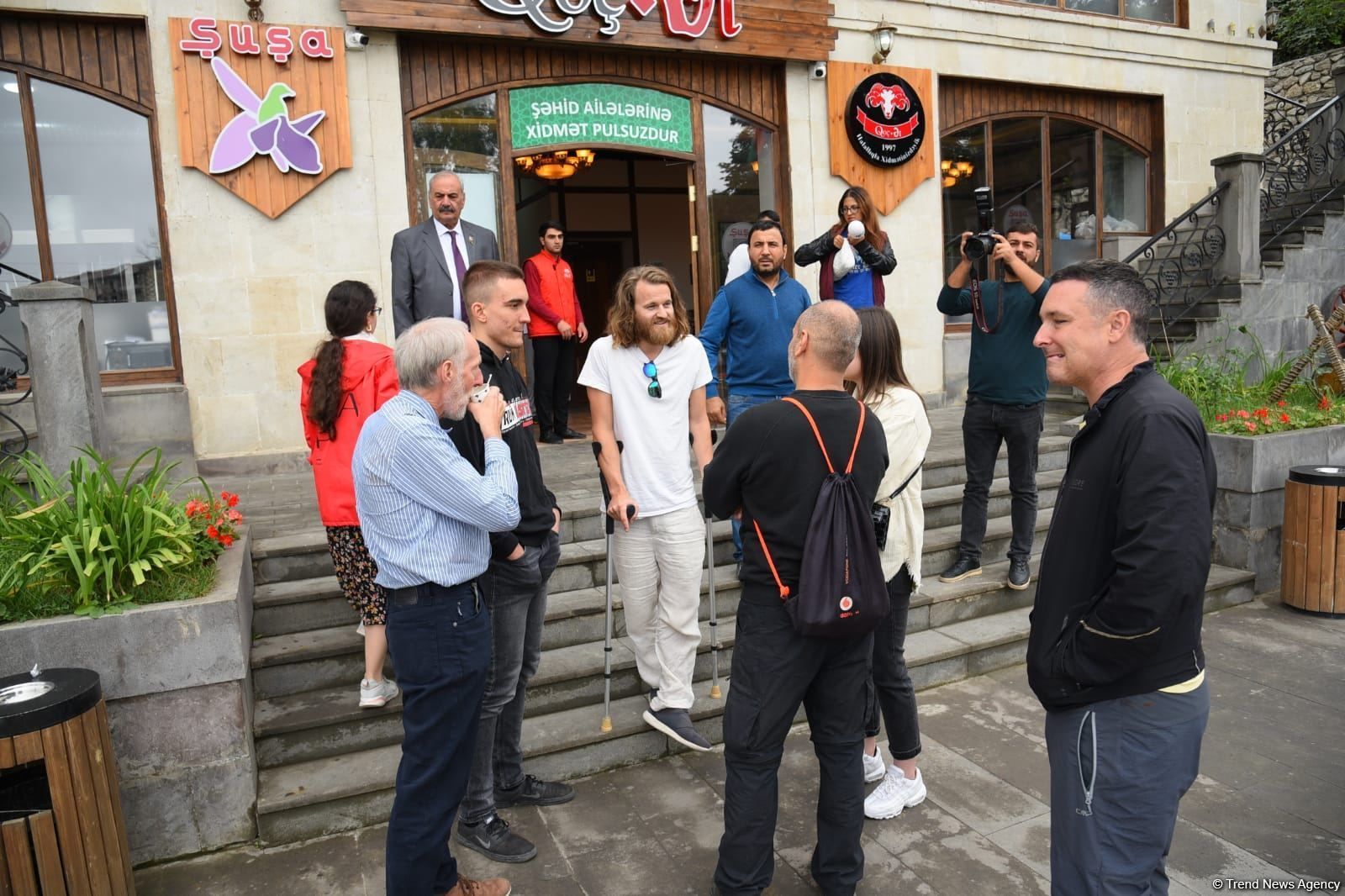 Foreign travelers traveling to liberated Karabakh [PHOTO]