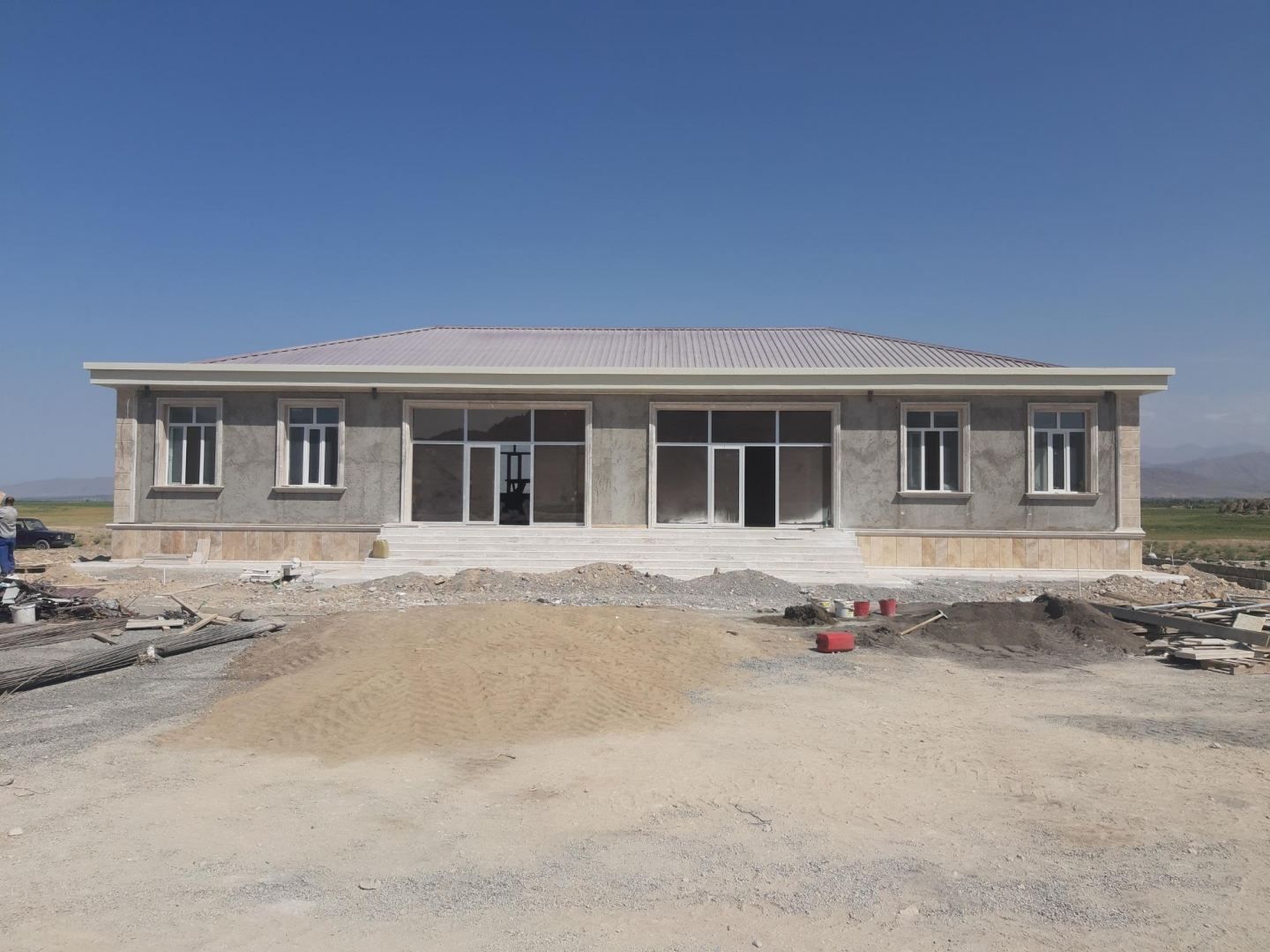 Construction of new truck park underway in Naxchivan [PHOTO]