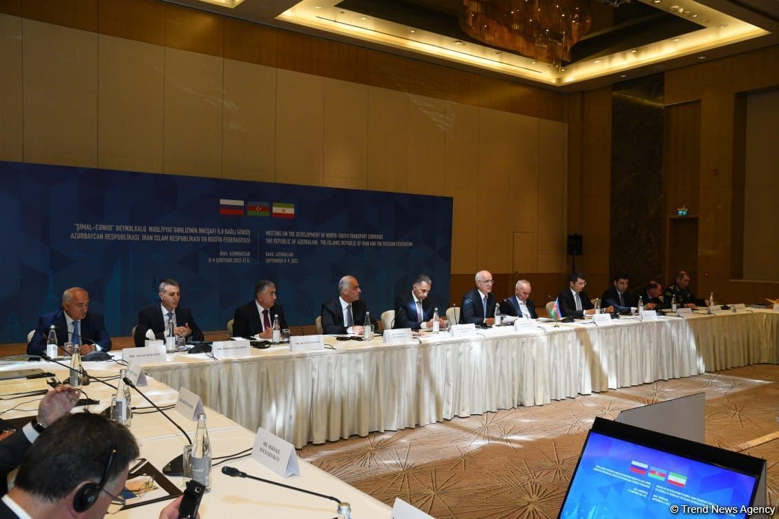 Azerbaijan, Iran, Russia ink Baku Declaration on North-South transport corridor