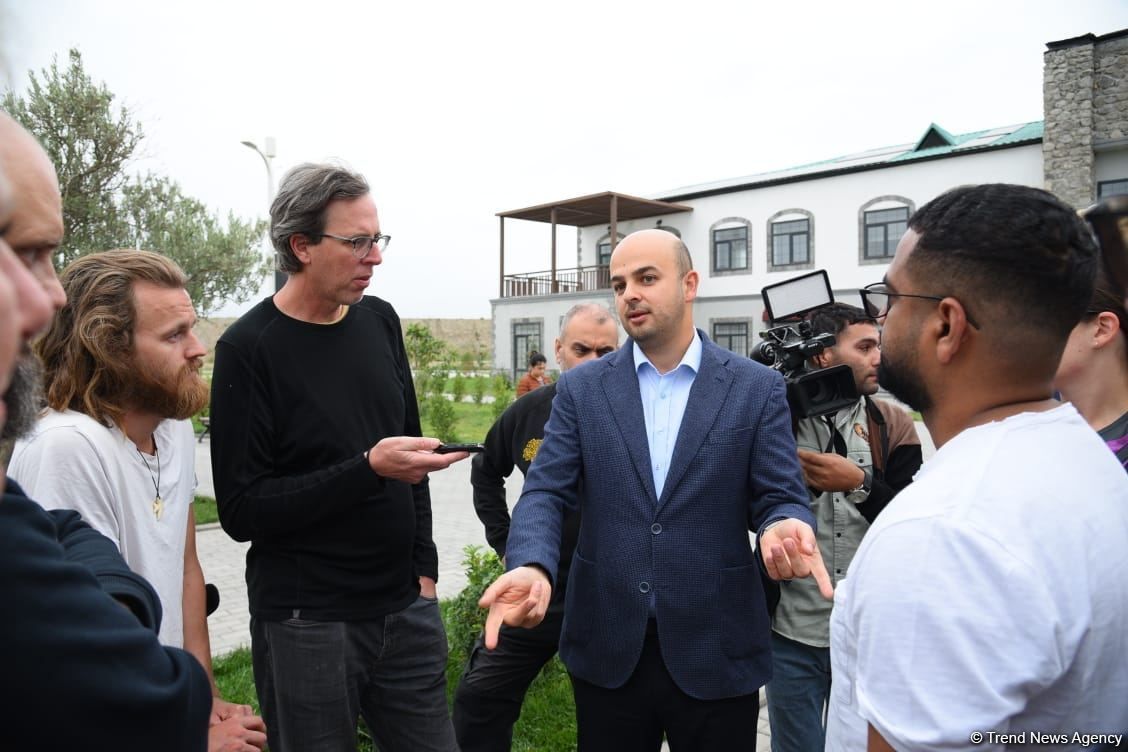 International travelers visit Aghali village of Azerbaijan's Zangilan [PHOTO]