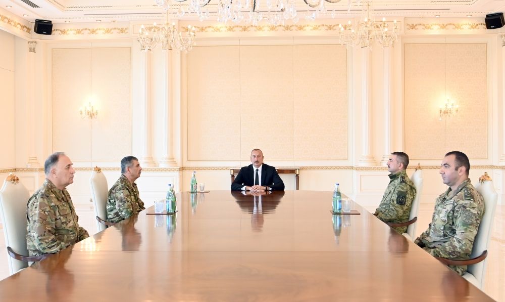 President, Supreme Commander-in-Chief Ilham Aliyev holds operational meeting with Armed Forces leadership [UPDATE]