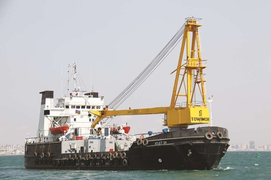 Azerbaijan's crane vessel returns to service after overhaul