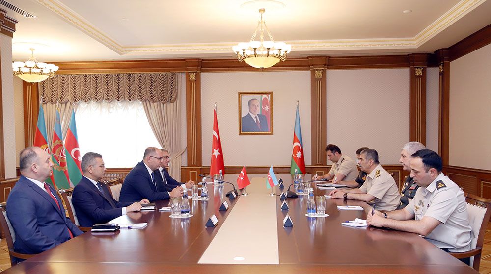 Azerbaijani, Turkish top brass discuss Armenia’s border provocations [PHOTO]