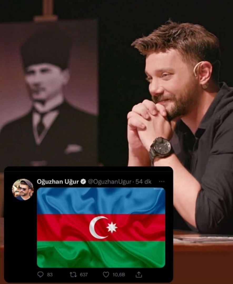Turkish celebrities pay tribute to Azerbaijani martyrs - Gallery Image