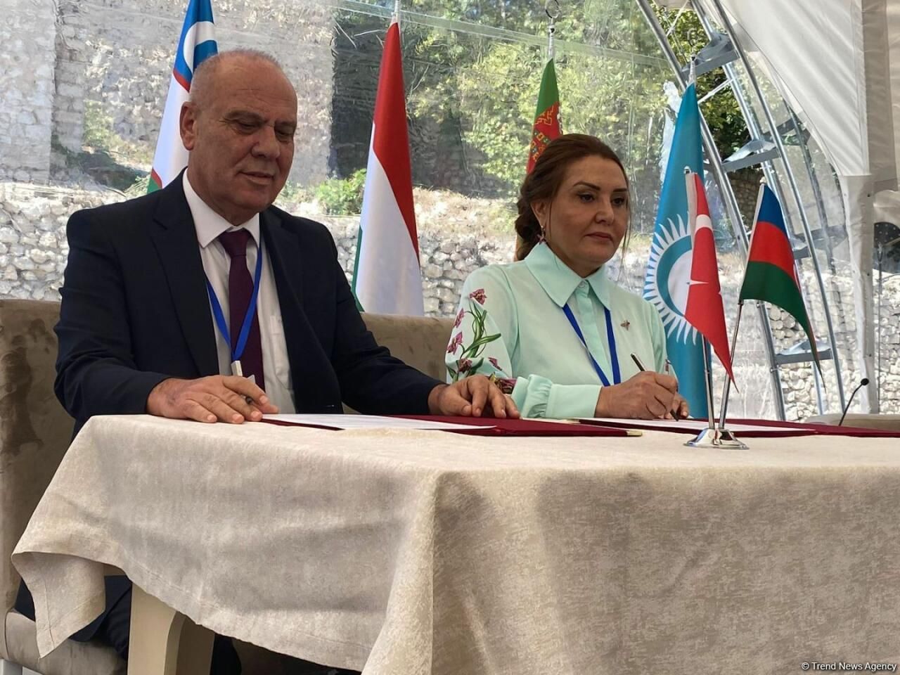 Azerbaijan, Turkic-speaking nations ink various cooperation accords in Shusha [PHOTO] - Gallery Image