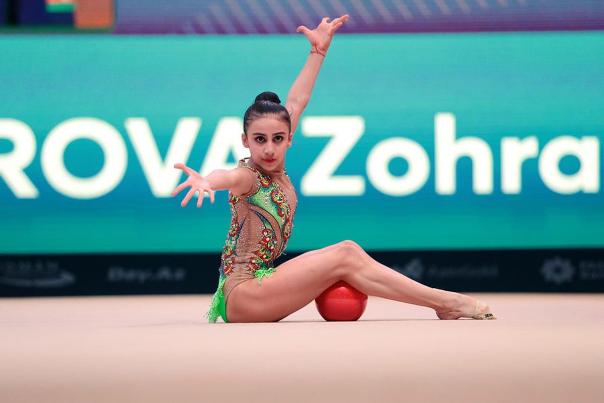 Zohra Agamirova reaches finals of Rhythmic Gymnastics World Championships