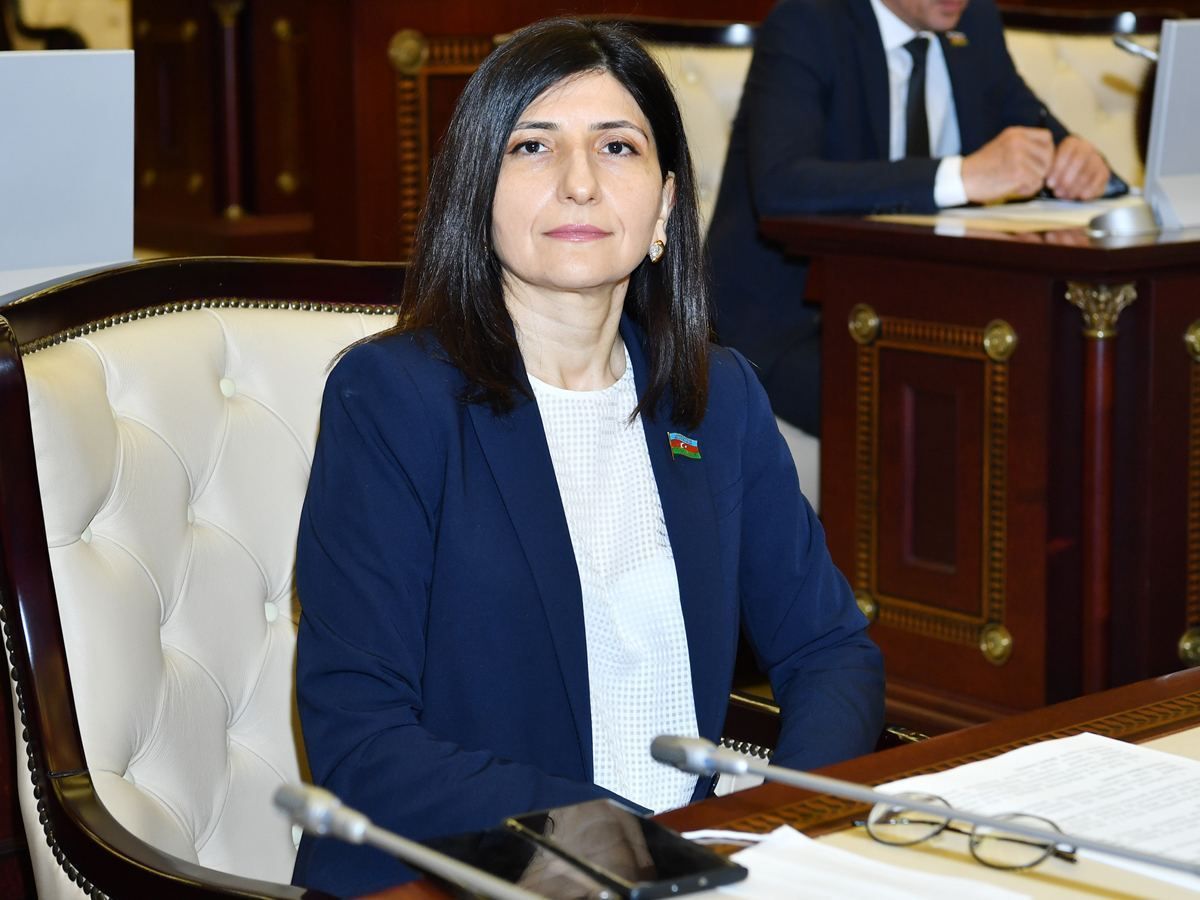 Azerbaijani MP Sevil Mikayilova gives interview to TRT World TV channel in  connection with provocations of