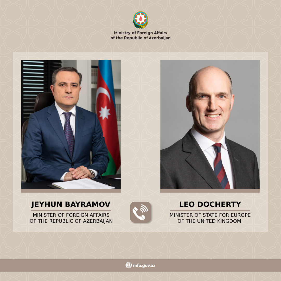 Azerbaijani FM, British Minister of State hold phone talks