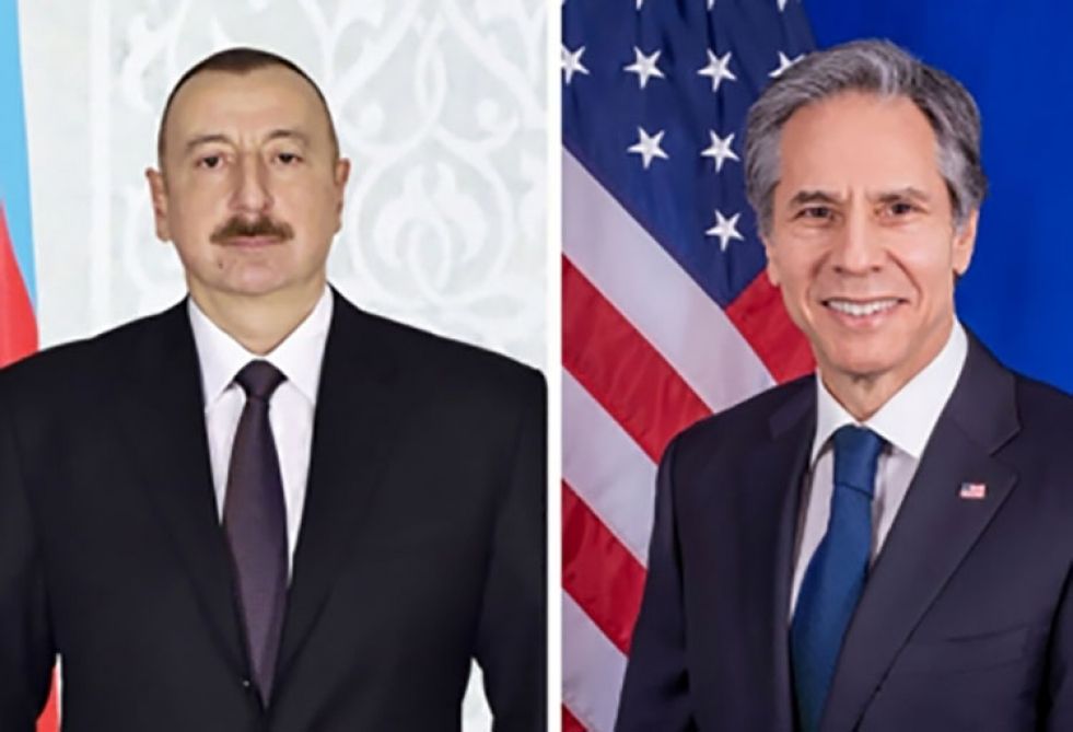 US Secretary of State calls Azerbaijani President to discuss bolstering achieved truce