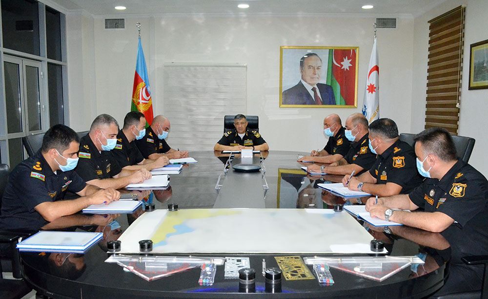 Azerbaijani Navy holding command-staff drills [PHOTO]