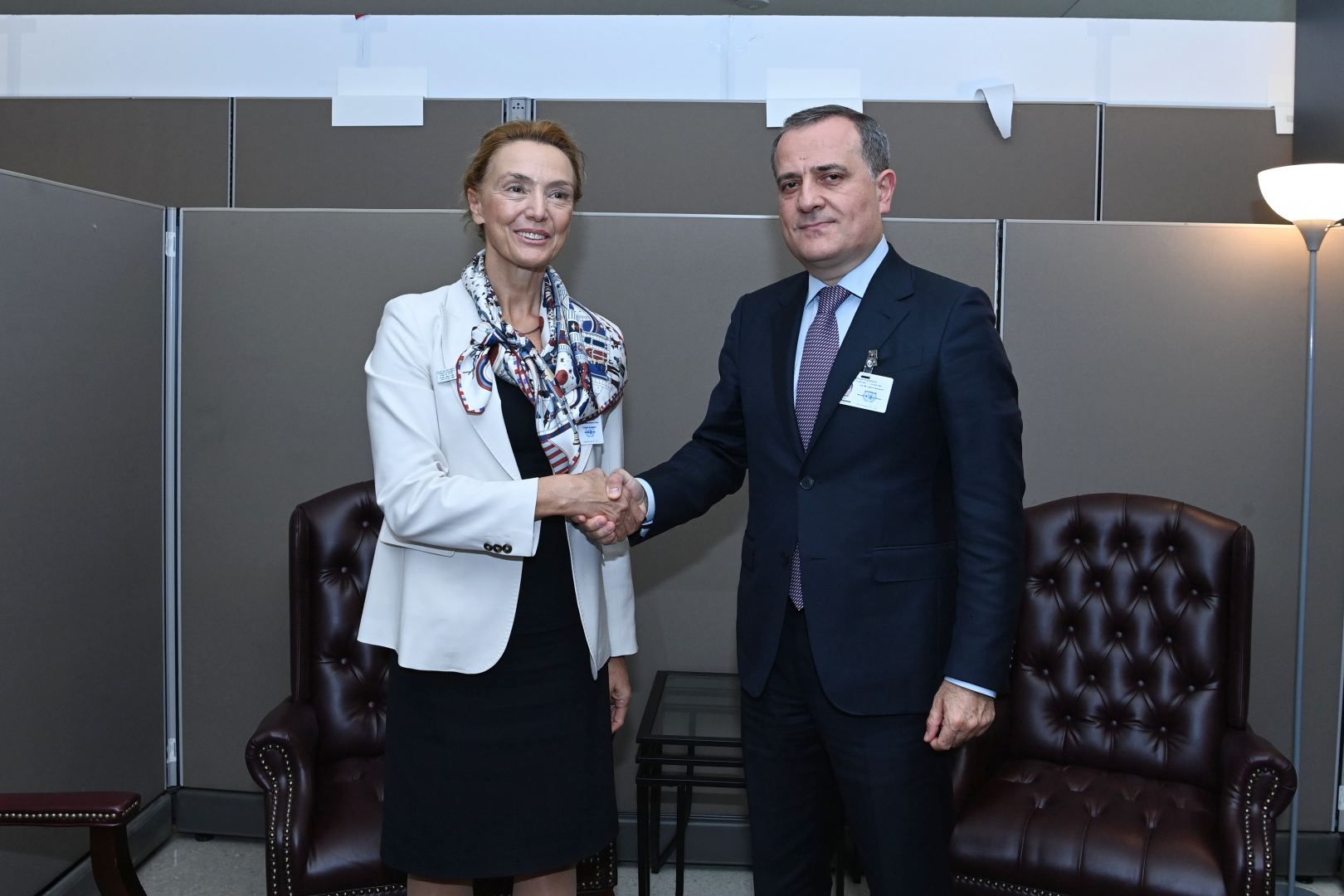Azerbaijani top diplomat mulls fresh regional situation, co-op issues with heads of int’l organizations [PHOTO] - Gallery Image
